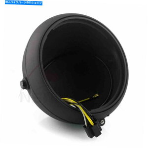 Headlight �n�[���[�̂��߂�7�C���`�̃I�[�g�o�C�w�b�h���C�g�n�E�W���O�V�F���w�b�h�����v�P�[�X�o�P�b�g 7-Inch Motorcycle Headlight Housing Shell LED Headlamp Case Bucket For Harley�y���s�A���i�z