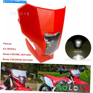 Headlight �z���_CRF450L CRF450XR 2019-2020�p�̃I�[�g�o�C�G���f���[���o�C�N�w�b�h���C�g�w�b�h�����v�w�b�h�����v Motorcycle Enduro Bike Headlight Headlamp For Honda CRF450L CRF450XR 2019-2020�y���s�A���i�z