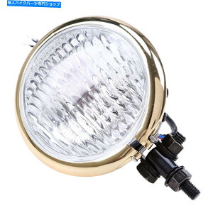 Headlight 1PCS�I�[�g�o�C�t�����g�w�b�h���C�g���r�[��12V�n�[���[�z���_�ɓK���Ă��܂� 1Pcs Motorcycle Front Headlight High Low Beam 12V Universal Fit For Harley Honda�y���s�A���i�z