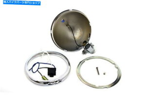 Headlight 5-3/4�x�C�c�X�^�C���̃w�b�h�����v�V�F���̓n�[���[�_�r�b�h�\���ɓK�����܂� 5-3/4 Bates Style Headlamp Shell fits Harley-Davidson�y���s�A���i�z