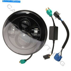 Headlight 1PCS 7 6500K�z���C�g���C�gIP67�h��LED�w�b�h���C�g�ԗ��u���b�N 1pcs 7 6500K White Light IP67 Waterproof LED Headlight for Vehicles Black�y���s�A���i�z