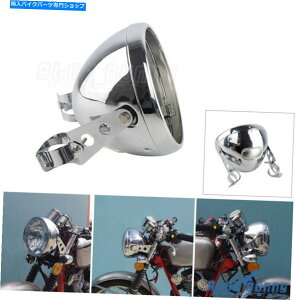 Headlight Chrome Motorcycle 7�C���`LED�w�b�h���C�g�n�E�W���O�V�F���n�[���[7 ''�d���o�P�c Chrome Motorcycle 7 Inch LED Headlight Housing Shell For Harley 7'' Bulb Bucket�y���s�A���i�z