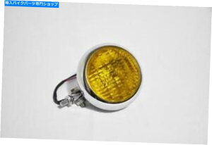 Headlight 4.5 �w�b�h���C�g�A���o�[�����Y /�N�����{�g���}�E���g�{�o�[�g���b�J�[�~�j 4.5 Headlight Amber Lens / Chrome Bottom Mount Bobber Tracker Mini�y���s�A���i�z