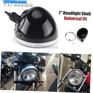 Headlight 7 ''���[�^�[�T�C�N���w�b�h���C�g�n�E�W���O�w�b�h�����v�o�P�b�g�J�o�[�n�[���[�f�r�b�h�\�� 7'' Motorcycle Headlight Housing Headlamp Bulb Bucket Cover For Harley Davidson�y���s�A���i�z