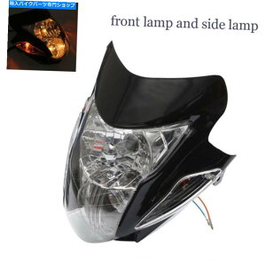 Headlight �I�[�g�o�C35W�������ꂽ�t�����g�w�b�h�����v�T�C�h�^�[���V�O�i�����C�g�C�G���[�o���u�����v Motorcycle 35W Modified Front Headlamp Side Turn Signal Light Yellow Bulb Lamp�y���s�A���i�z