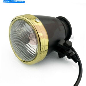 Headlight nC/[r[4 "n[[JtF[T[pwbhCgCg{o[`bp[oCN Hi/Low Beam 4" Headlight Light For Harley Cafe Racer Bobber Chopper Motorcycle
