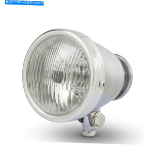 Headlight 4.5 "Chrome Motorcycle Vintage Polished HeadlightJX^gJtF[T[`by 4.5" Chrome motorcycle Vintage polished headlight Custom Retro cafe racer choppe