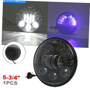 Headlight 5-3/4 5.75���[�^�[�T�C�N���w�b�h���C�g�n���[���E���h�v���W�F�N�^�[LED�V�[�����ꂽ�r�[�������v�d�� 5-3/4 5.75 Motorcycle Headlight Halo Round Projector LED Sealed Beam Lamp Bulb
