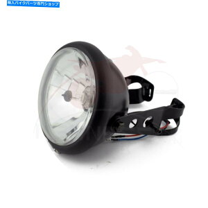 Headlight 5.75 �I�[�g�o�C�J�t�F���[�T�[�p�̍����T�C�h�}�E���g�w�b�h���C�g���C�g�u���P�b�g 5.75 Black Side Mount Headlight Light Bracket For Motorcycle Cafe Racer Bobber�y���s�A���i�z