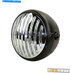 Headlight 6.75 ''Be[WH4ouOwbhCgvvWFN^[n[[X|[cX^[_Cip 6.75'' Vintage H4 Bulb Grill Headlight Lamp Projector For Harley Sportster Dyna
