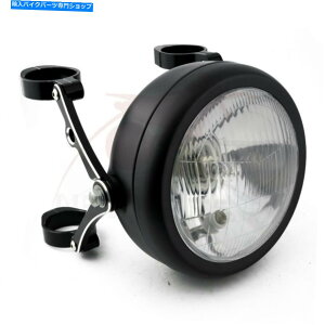 Headlight �I�[�g�o�C�w�b�h���C�g39-41mm�T�C�h�u���P�b�gCNC�p�J�t�F���[�T�[�p�{�o�[ Motorcycle Headlight 39-41mm Side Mount Bracket CNC for Cafe Racer Bobber�y���s�A���i�z