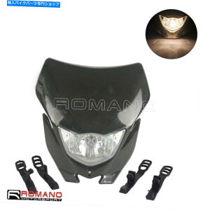 Headlight Motocross Enduro Headlamp 12V Universal for MX TTR 426 450 250 450f 250f 230 125 Motocross Enduro Headlamp 12V Universal For MX TTR 426 450 250 450F 250F 230 125�y���s�A���i�z