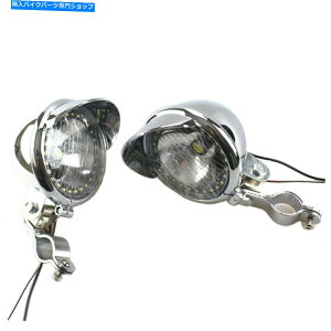 Headlight I[goĆA[P[WK[ho[}EgNvŃX|bgCgtHOCgʉ߂܂ Motorcycle LED Passing SpotLight Fog Light With Roll Cage Guard Bar Mount Clamp