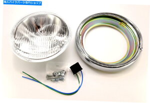 Headlight KH500AH2AAABACAZ1AɃtBbgwbhCgtN^[ Headlight Rim & Reflector as fitted to Kawasaki KH500, H2, A, B, C,Z1A