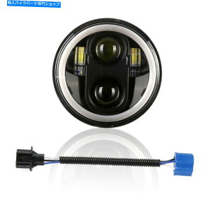 Headlight 5-3/4inI[goCEhLEDwbhCgtgzCgH4 LEDv6000K 5-3/4in Motorcycle Round LED Headlight Front White H4 LED Lamp 6000K