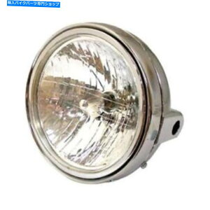Headlight 5 �C���`�N�����G�t�F�N�g���j�o�[�T���w�b�h���C�g���[�^�[�T�C�N���o�C�N12V 35W 5  Inch Chrome Effect Universal Headlight Motorcycle Bike 12v 35w�y���s�A���i�z
