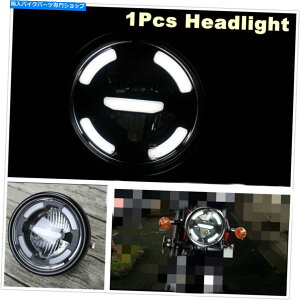 Headlight 1x LED���[�^�[�T�C�N���w�b�h���C�g�w�b�h�����v�t�����g���C�g�^�]�f�C�����v���j�o�[�T�� 1X LED Motorcycle Headlight Headlamp Front Lights Driving Day Lamp Universal�y���s�A���i�z