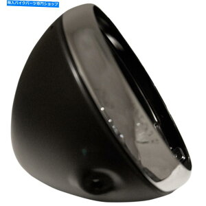 Headlight Emgo 66-65068 Lucas Style 7inBTCh}EgwbhCgVF -  Emgo 66-65068 Lucas Style 7in. Side Mount Headlight Shells - Black