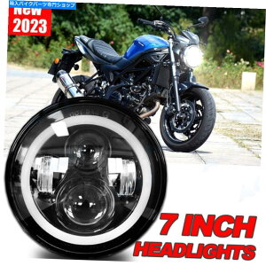Headlight XYLSV650I[goC7 "C`vWFN^[LEDwbhCg^[MDRL For SUZUKI SV650 Motorcycle 7" inch Projector Led Headlight with Turn Signal DRL