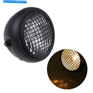 Headlight ���j�o�[�T���t�B�b�g�z���_�I�[�g�o�C�n���Q���O�����w�b�h���C�g12V�w�b�h�����v�N���A�����Y Universal Fit Honda Motorcycle Halogen Grille Headlight 12V head Lamp Clear Lens�y���s�A���i�z