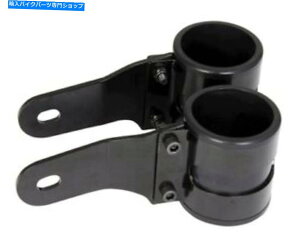 Headlight ]ITubNXeXwbhCguPbg33-37mm -yA BIKE IT BLACK STEALTH HEADLIGHT BRACKET 33-37MM - PAIR