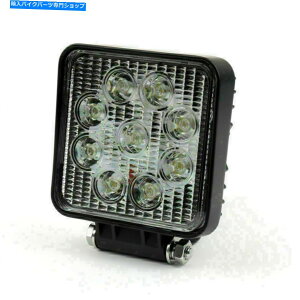 Headlight �V����27W�̍^���r�[���̓��[�h���[�N���C�g�����v24V 12V SUV ATV CAR TRUCK SQUARE New 27W Flood BEAM LED Off Road Work Light Lamp 24V 12V SUV ATV Car Truck Square�y���s�A���i�z