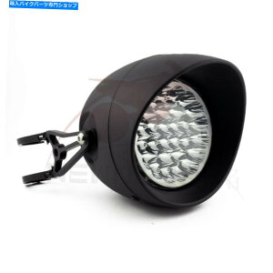 Headlight 5.75 ���g��LED�I�[�g�o�C�e�ۃJ�X�^���J�t�F���[�T�[�w�b�h���C�g�T�C�h�}�E���g�u���P�b�g 5.75 Retro led Motorcycle Bullet Custom Cafe Racer Headlight Side Mount Bracket�y���s�A���i�z