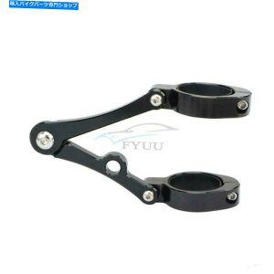 Headlight �I�[�g�o�C�w�b�h���C�g�u���P�b�g�}�E���g�t�����g�t�H�[�N�`���[�u�z���_�[�N�����v�����\48mm Motorcycle Headlight Bracket Mount Front Fork Tube Holder Clamp Adjustable 48mm�y���s�A���i�z