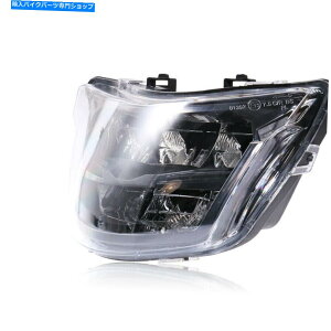 Headlight ���邢12V LED�n�C�r�[���w�b�h���C�g�w�b�h�����v���}�nLC150 Y15ZR�̃N���A Bright 12V LED High/Low Beam Headlight Headlamp Clear For Yamaha LC150 Y15ZR�y���s�A���i�z