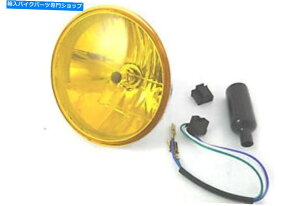 Headlight 7���E���h�w�b�h�����v�V�[���r�[���́A�n�[���[�_�r�b�h�\���ɓK�����܂� 7 Round Headlamp Sealed Beam fits Harley-Davidson�y���s�A���i�z