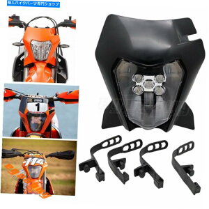 Headlight 30W 12V LED[^[TCNwbhCgvfor Exc F SX SXF XC XCW XC-F SMCR 200-690 30W 12V LED Motorcycle Headlight Lamp For EXC F SX SXF XC XCW XC-F SMCR 200-690