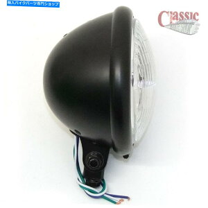 Headlight NVbNI[goC{g}EgxCcX^Cwbhv5 3/4 '' Classic Motorcycle Bottom Mount Bates Style Headlamp 5 3/4''