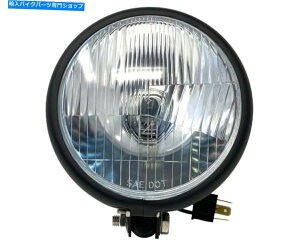 Headlight �n�[���[�f�r�b�h�\���_�C�i���f���p�̃I�[�g�o�C�J�X�^���w�b�h���C�g�����v5.75�C���` Motorcycle Custom Headlight Lamp 5.75 Inch for Harley Davidson Dyna Models�y���s�A���i�z
