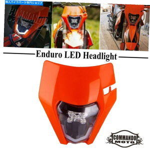 Headlight Supermoto Enduro LED XCW�̃w�b�h���C�gLED EXCF SXF 125 250 300 350 450 690 SMC R Supermoto Enduro LED Headlight For XCW EXC XCF SXF 125 250 300 350 450 690 SMC R�y���s�A���i�z