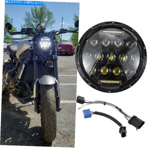 Headlight 7 �C���`�I�[�g�o�CLED�v���W�F�N�^�[�w�b�h���C�g���}�nXSR900 V�X�^�[1100 650�p 7 inch Motorcycle LED Projector Headlight DRL for Yamaha XSR900 V Star 1100 650
