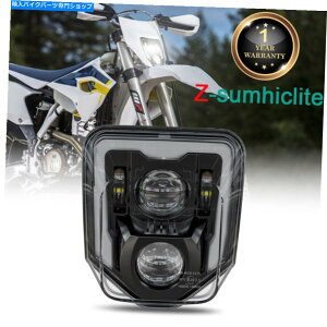 Headlight Husqvarna 701 Supermoto 501 450 350 250��LED�w�b�h���C�gH/L DRL���v���O�A���h�v���C Plug and Play LED Headlight H/L DRL For Husqvarna 701 SuperMoto 501 450 350 250