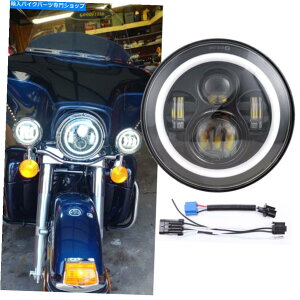 Headlight n[[frbh\[^[TCNGNgOChEgNVbN7 "C`LEDwbhCg 7" inch LED Headlight for Harley Davidson Motorcycle Electra Glide Ultra Classic