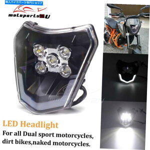 Headlight _[goCNLEDwbhCgwbhvXCW Excf 6300 450 690Gf[R Dirt Bike LED Headlight Head Lamp For XCW EXC EXCF Six Days 300 450 690 Enduro R