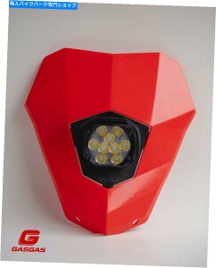 Headlight Gasgas EC�i2012-17�jEC-F�i2014-15�jf�G���f���[���o�C�N�w�b�h���C�g�t�����gLED�����v�u�u���b�N�v GASGAS EC (2012-17) EC-F (2014-15)F Enduro Bike Headlight Front Led Lamp BLACK�y���s�A���i�z