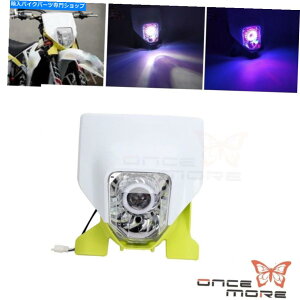 Headlight �z���_CB350 125-501 FC 250 FX�̃I�[�g�o�CLED�w�b�h���C�g�t�����g�����v���C�g Motorcycle LED Headlight Front Lamp Light For Honda CB350 125-501 FC 250 FX�y���s�A���i�z
