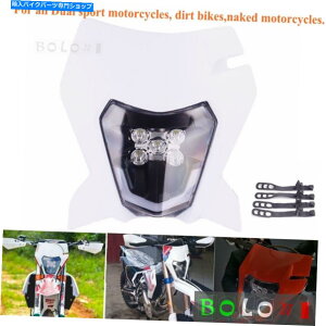 Headlight �G���f���[���o�C�N�̓��}�n�z���_excf xcf xcw tc fe yz yzf wr for yamaha honda for yamaha honda for yzf wr Enduro Bike LED Headlight White for Yamaha Honda EXC XCF XCW TE TC FE YZ YZF WR�y���s�A���i�z