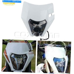 Headlight SX-F XC-F XC-W EXC 450 SX-F XC-F XCF-W 350�p�̃t�����g�w�b�h���C�g�G���f���[���_�[�g�o�C�N Front Headlight Enduro Dirt Bike for SX-F XC-F XC-W EXC 450 SX-F XC-F XCF-W 350�y���s�A���i�z