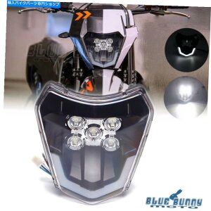 Headlight �G���f���[��LED�w�b�h���C�gHI/LO�r�[��250 300 EXC-W Exc-F TPI 690 SMC R EU US Enduro LED Headlight HI/LO Beam For 250 300 EXC XC-W EXC-F TPI 690 SMC R EU US�y���s�A���i�z