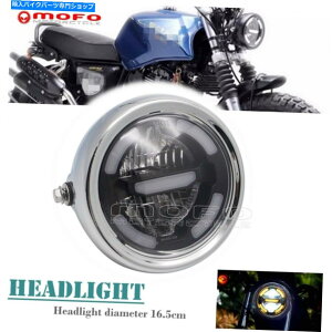 Headlight �I�[�g�o�CLED�z���C�g���A���o�[�w�b�h���C�g�n�[���[�_�C�i�{�o�[�̓����̃����j���O�����v Motorcycle LED White&Amber Headlight Daytime Running Lamp For Harley Dyna Bobber�y���s�A���i�z