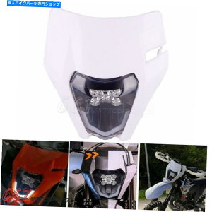 Headlight �I�[�g�o�C�̃X�[�p�[���g�w�b�h���C�gLED�w�b�h�����vfor Excw excw exc-f fe tc 250 350 Motorcycle Supermoto Headlight LED Head Lamp For EXC XCW EXC-F FE TE TC 250 350�y���s�A���i�z
