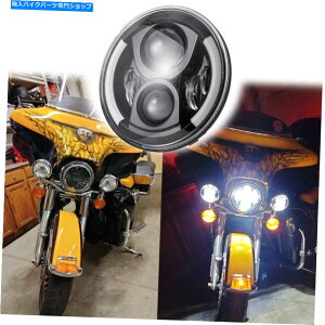 Headlight 7 ''�n�[���[�f�r�b�h�\���G���N�g���O���C�h�E���g���N���V�b�N���~�e�b�h�̃w�b�h���C�g�����vLED 7'' LED Headlight Lamp for Harley Davidson Electra Glide Ultra Classic Limited�y���s�A���i�z