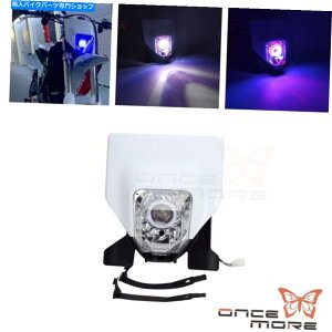 Headlight 17-21�z���_CR125R 125-501 FX�̃I�[�g�o�CLED�����v�J�o�[�w�b�h���C�g�n�E�W���O Motorcycle LED Lamp Cover Headlight Housing For 17-21 Honda CR125R 125-501 FX�y���s�A���i�z