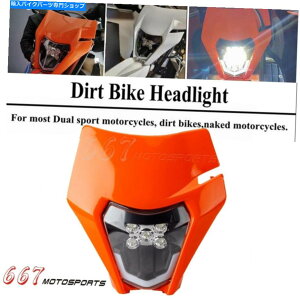 Headlight excf sxf xcw excw exc-f 690 SMC SMR�̃I�[�g�o�C�X�[�p�[���g�w�b�h���C�g Motorcycle Supermoto Headlight For EXC SXF XCW EXC-F Six Days 690 SMC SMR�y���s�A���i�z