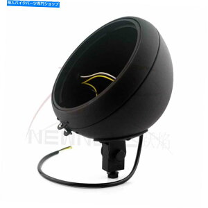 Headlight 7 �I�[�g�o�C�w�b�h���C�g�}�b�g�u���b�N�n�E�W���O�w�b�h�����v���C�gLED�o�P�c�n�[���[ 7 Motorcycle Headlight Matte Black Housing Headlamp Light LED Bucket For Harley�y���s�A���i�z