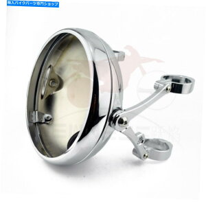 Headlight �I�[�g�o�C�w�b�h���C�g�u���P�b�g39-41mm�t�H�[�N�V�F���o�P�b�g7 �n�[���[�z���_�p�����Y Motorcycle Headlight Bracket 39-41mm Fork Shell Bucket 7Lens For Harley Honda�y���s�A���i�z